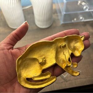 **Vintage ** leopard belt buckle 🐆